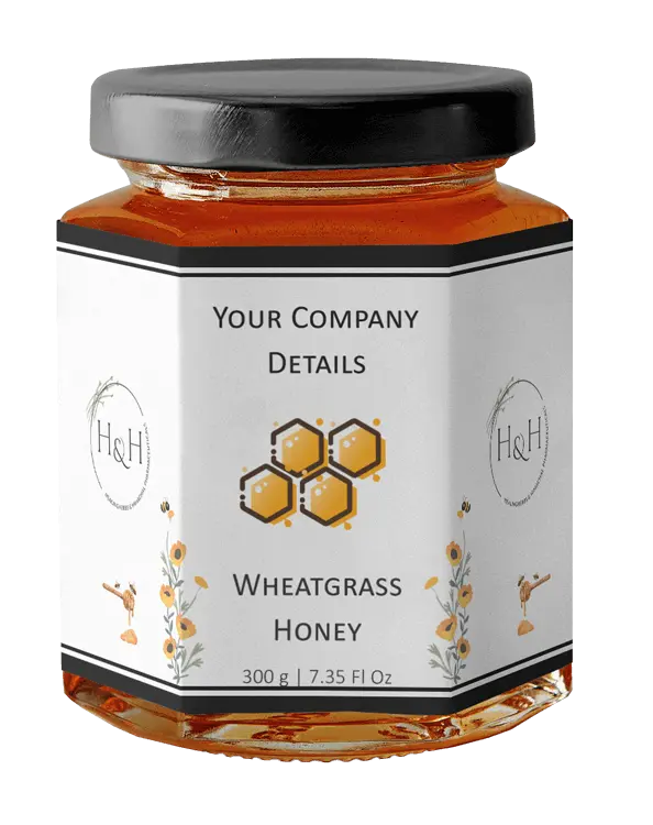 Wheatgrass Honey, Honey with Wheatgrass manufactured by HimPharm