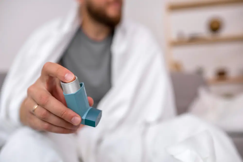 Asthma - suffering from illness