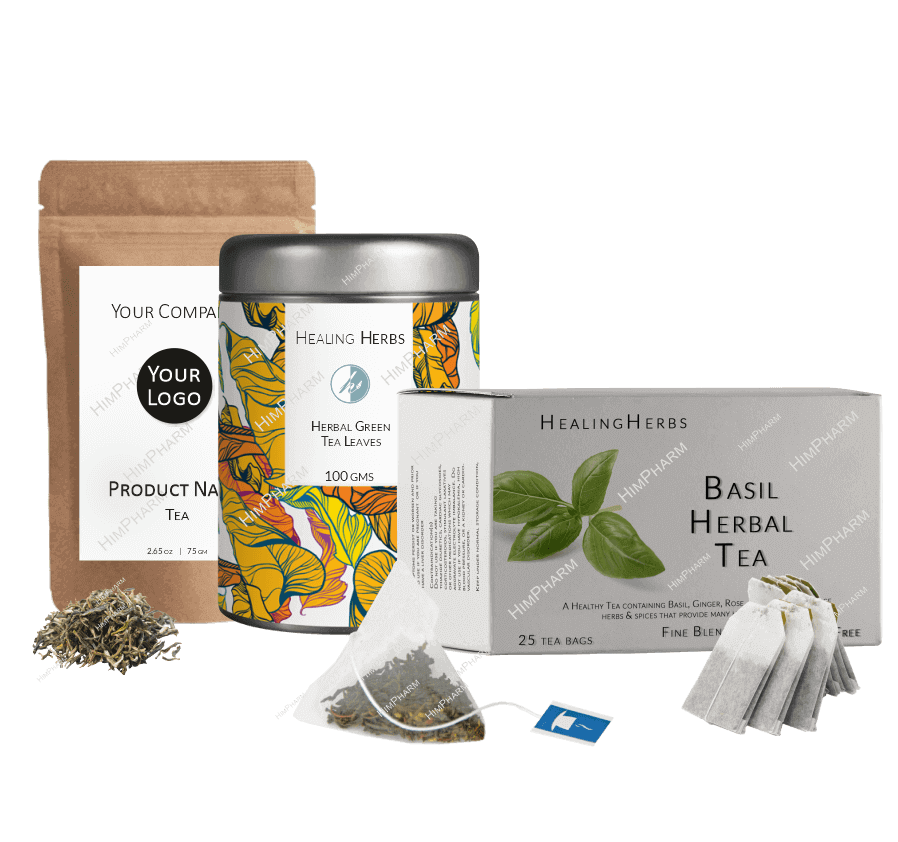 Caffeinated and Decaffeinated Teas & Tisanes