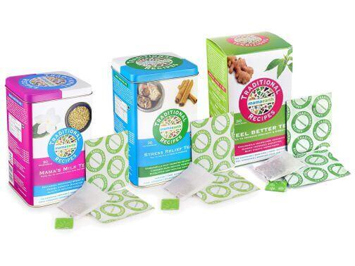 Private Label Project - MamaEarth Traditional Remedies Tea Range- Mama's Milk Tea, Stress Relief Tea, Feel Good Tea