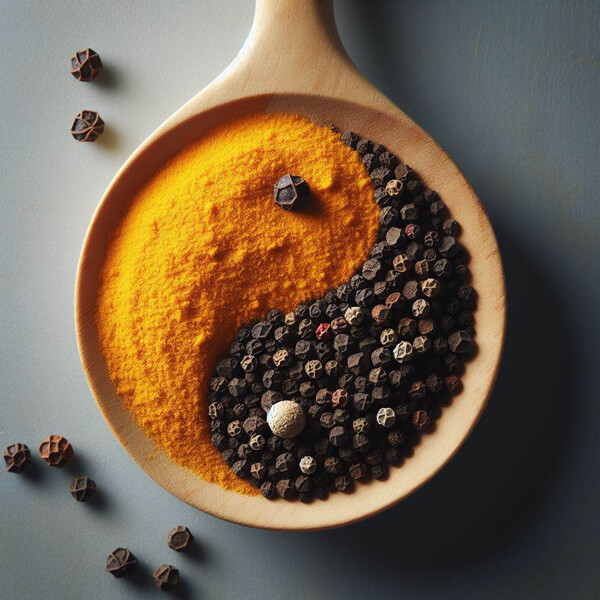 Curcumin Piperine extract Haldi Kali mirch extract