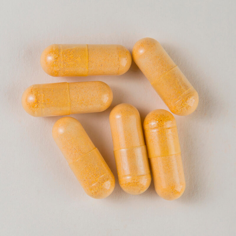 Curcumin with Piperine extract capsules