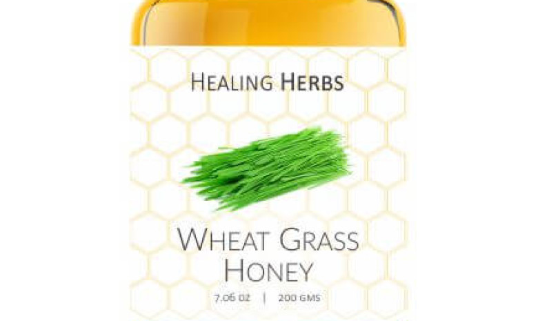 Honey with Wheatgrass