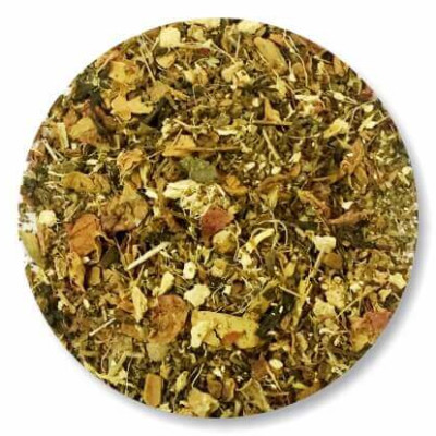 Tulsi based natural tea with green tea